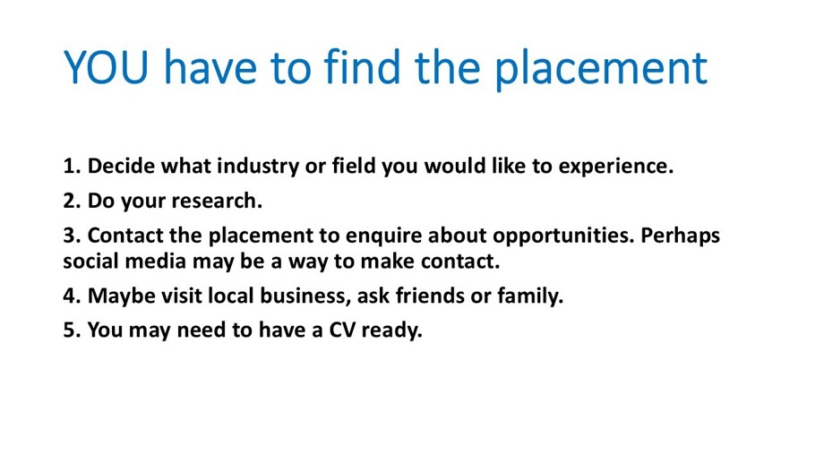 YEAR 12 WORK EXPERIENCEv2